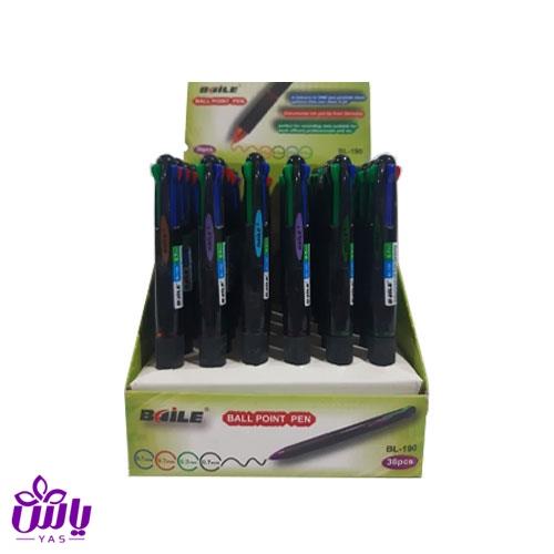 خودکار 4 رنگ بیل (بسته 36 عددی)