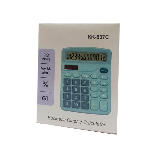 ماشین حساب پاستلی متوسط مدل KK-837C