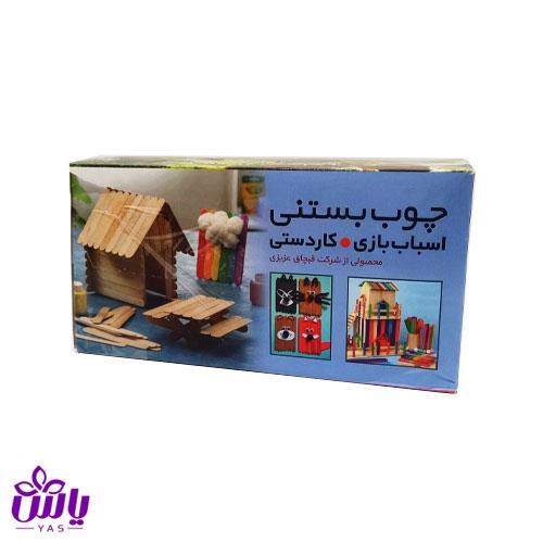 چوب بستنی باریک ساده (جعبه 20 عددی)