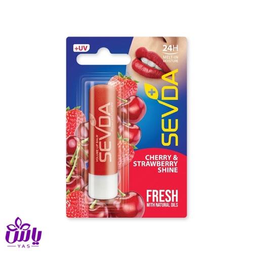 بالم لب قرمز سودا (توت فرنگی و گیلاس)