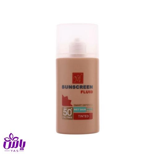 ضد آفتاب (فلویید رنگی) مای SPF50 اسمارت دیفنس 50 میل (528)