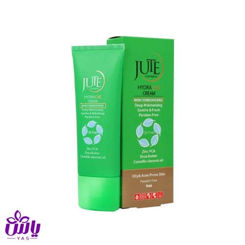 کرم مرطوب کننده و آبرسان ژوت مناسب پوست چرب (هیدراکنه)