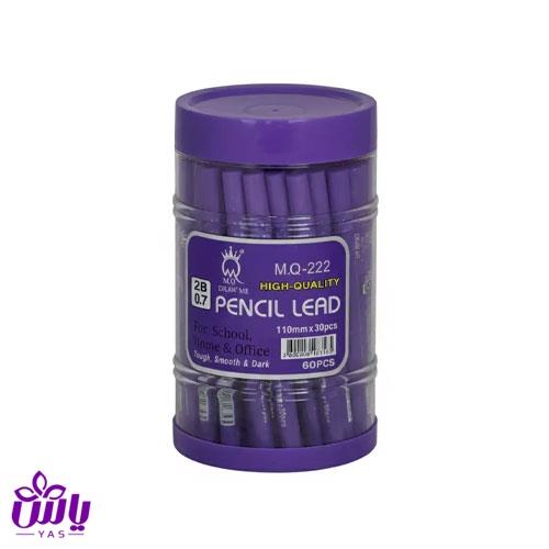 مغز اتود 0.7 و 0.5 ام کیو مدل M.Q-222 (بسته 60 عددی)
